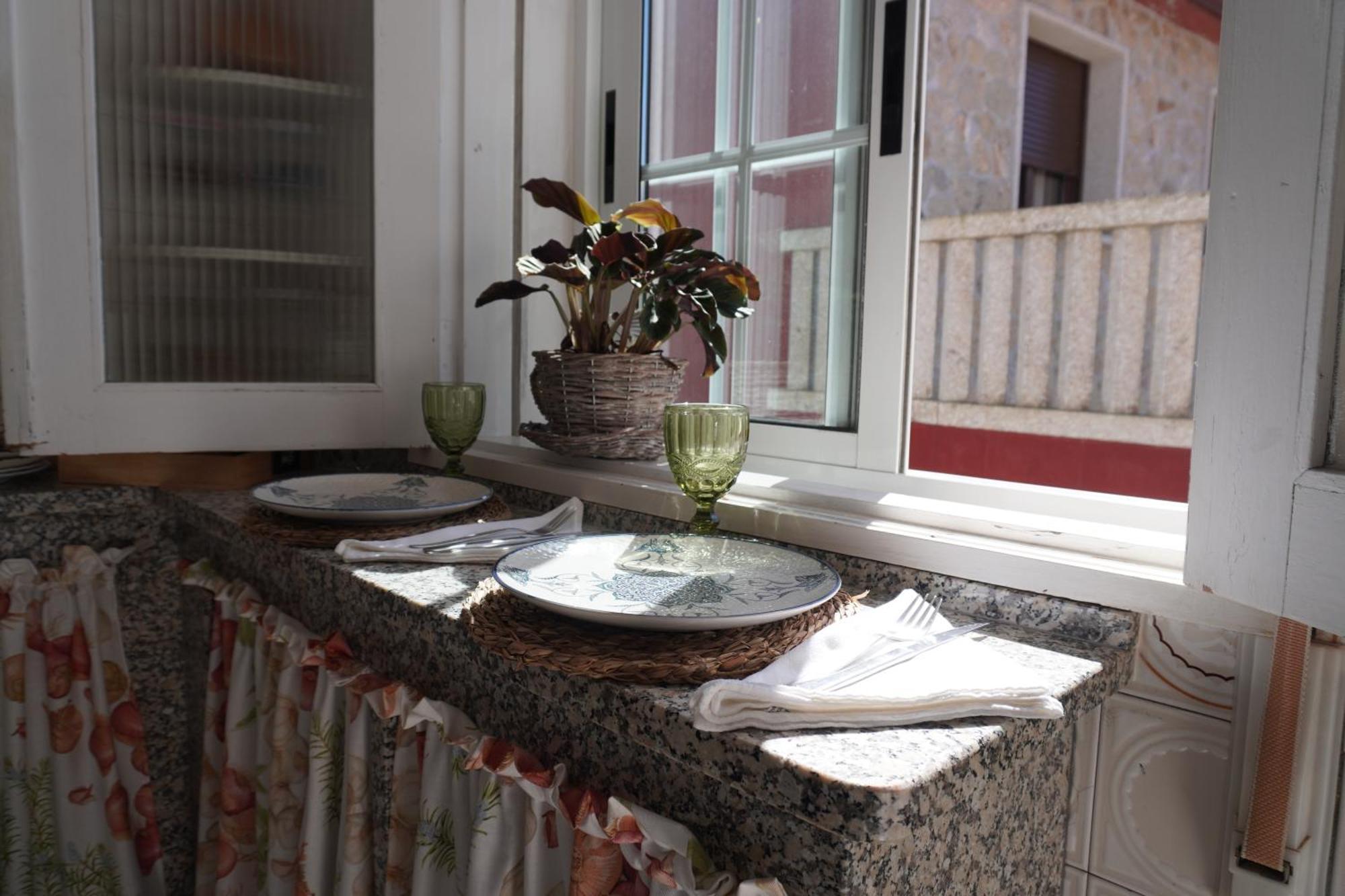 As Rosas Apartamentos Turisticos Cambados Eksteriør billede